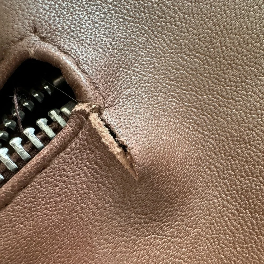 Walter Baker 100% Lamb Leather Jacket Woman Size S - Picture 4 of 6